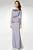 Clarisse M6538 - Long Sleeve Chiffon Formal Dress Mother of the Bride Dresses 6 / Dark Gray