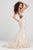 Colette By Daphne - CL12010 Sleeveless V-Neck Mermaid Dress Prom Dresses