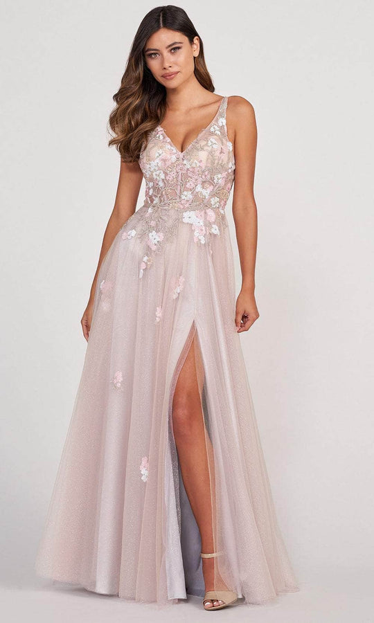 Colette By Daphne CL2003 - Sequin Tulle Evening Dress