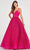 Colette By Daphne CL2018 - Sparkling Laced Ballgown Ball Gowns 00 / Fuchsia