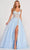 Colette By Daphne CL2020 - Embroidered Sleeveless Prom Gown Prom Dresses 00 / Lt.Blue
