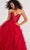 Colette By Daphne CL2023 - Strapless Ruffled A-line Evening Gown Evening Dresses
