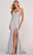 Colette By Daphne CL2038 - Strappy Back Sweetheart Neck Prom Gown Prom Dresses 00 / Silver