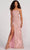 Colette By Daphne CL2046 - Beaded Tulle Prom Dress Prom Dresses 00 / Rose Gold