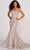 Colette By Daphne CL2048 - Embellished Strapless Evening Gown Evening Dresses 00 / Champagne