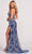 Colette By Daphne CL2065 - V-Neck Glittering Evening Gown Evening Dresses