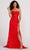 Colette By Daphne CL2068 - Strapless Corset Prom Gown Prom Dresses 00 / Candy Apple