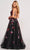 Colette By Daphne CL2069 - Glittery Embroidered A-line Dress Prom Dresses