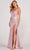 Colette By Daphne CL2072 - Ruched Jersey Evening Dress Evening Dresses 00 / Ice Pink