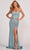 Colette By Daphne CL2073 - Corset Scoop Evening Dress Prom Dresses 00 / Sage