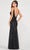 Colette By Daphne CL2087 - Bare Back Sequined Evening Gown Prom Dresses