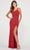 Colette By Daphne CL2092 - Beaded Sequin Evening Dress Evening Dresses 00 / Scarlet