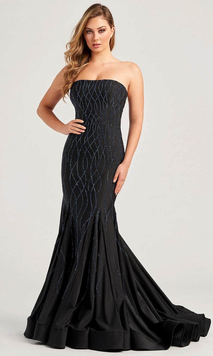 Colette By Daphne CL5106 - Beaded Mermaid Prom Dress Prom Dresses