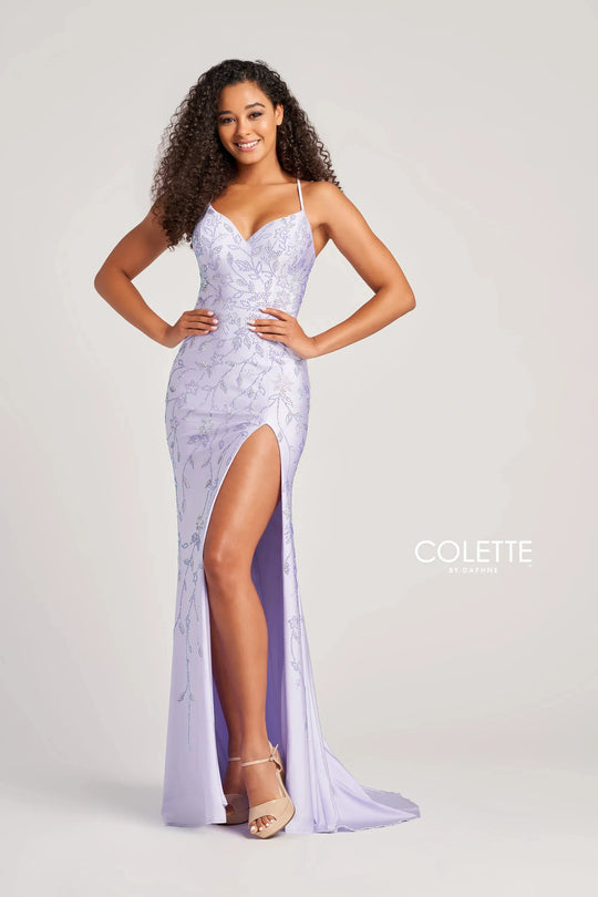Colette By Daphne CL5110 - Beaded Jersey Prom Dress