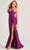 Colette By Daphne CL5111 - Corset Sweetheart Prom Dress Prom Dresses 00 / Plum
