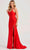 Colette By Daphne CL5111 - Corset Sweetheart Prom Dress Prom Dresses 00 / Red