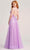 Colette By Daphne CL5124 - Applique High Slit Prom Dress Prom Dresses