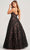 Colette By Daphne CL5131 - V-Neck Corset Ballgown Prom Dresses