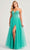 Colette By Daphne CL5132 - Strapless Tulle A-line Prom Dress Prom Dresses 00 / Spearmint