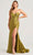 Colette By Daphne CL5135 - Strapless Beaded Prom Dress Prom Dresses 00 / Olive