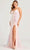 Colette By Daphne CL5155 - Sequin Tulle Prom Dress Prom Dresses 00 / Light Pink