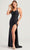 Colette By Daphne CL5164 - Halter Jersey Prom Dress Prom Dresses 00 / Black