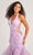 Colette By Daphne CL5234 - Floral Halter Prom Dress Prom Dresses
