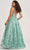 Colette By Daphne CL5236 - Illusion V-Neck Evening Dress Evening Dresses