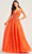 Colette By Daphne CL5261 - Sleeveless Beaded Prom Dress Prom Dresses 00 / Orange