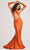 Colette By Daphne CL5263 - Cross Halter Prom Dress Prom Dresses 00 / Sienna