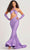 Colette By Daphne CL5263 - Cross Halter Prom Dress Prom Dresses 00 / Violet