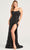Colette By Daphne CL5264 - Scoop Neck Sequin Prom Dress Prom Dresses 00 / Black
