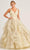 Colette By Daphne CL5273 - Flounce Skirt Prom Dress Prom Dresses 00 / Buttercup/Multi