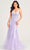 Colette By Daphne CL5274 - Sequin Applique Prom Dress Prom Dresses 00 / Lilac