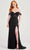 Colette By Daphne CL5276 - Sequin Off-Shoulder Evening Dress Prom Dresses 00 / Black