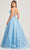Colette By Daphne CL5288 - Glitter Tulle A-Line Prom Dress Prom Dresses