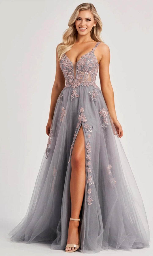 Colette By Daphne CL8130 - Lace Up Style Prom Dress