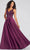 Colette By Daphne - Lace Bodice A-Line Prom Dress CL12271 Prom Dresses 14 / Plum