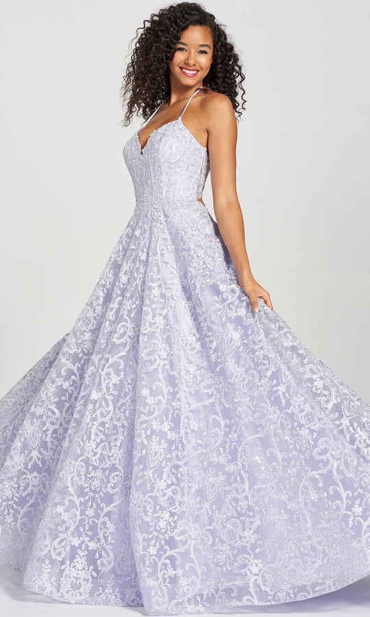Colette for Mon Cheri CL12204 - Beaded Lace Plus Size Prom A-line Gown