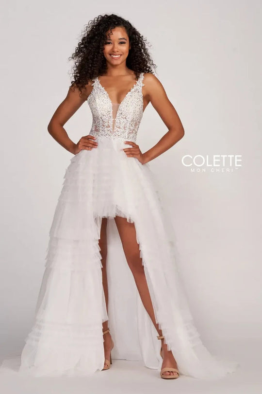 Colette for Mon Cheri CL12281 - Tiered Prom Ballgown