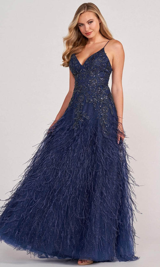 Colette for Mon Cheri - Sweetheart High Slit Evening Dress CL2054