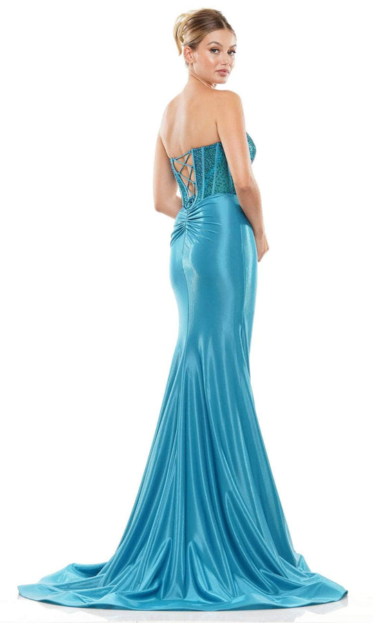 Colors Dress 3138 - Beaded Corset Prom Dress
