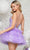 Colors Dress 3346 - Sequin Embroidered V-Neck Cocktail Dress Special Occasion Dress