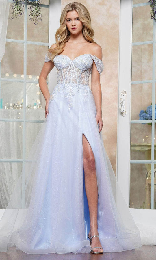 Colors Dress 3498 - Sweetheart Beaded Applique Prom Dress