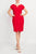 Connected Apparel TJE47514M1 - Notched Neck Sheath Dress Special Occasion Dress