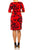 Connected Apparel TJR70751 - Floral Sheath Dress Special Occasion Dress