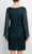 Connected Apparel TKH40606M1 - Split Sleeve Fitted Formal Dress Cocktail Dresses