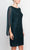 Connected Apparel TKH40606M1 - Split Sleeve Fitted Formal Dress Cocktail Dresses