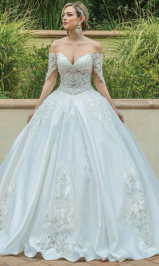 Dancing Queen 0187 - Embroidered Sweetheart Neck Ballgown
