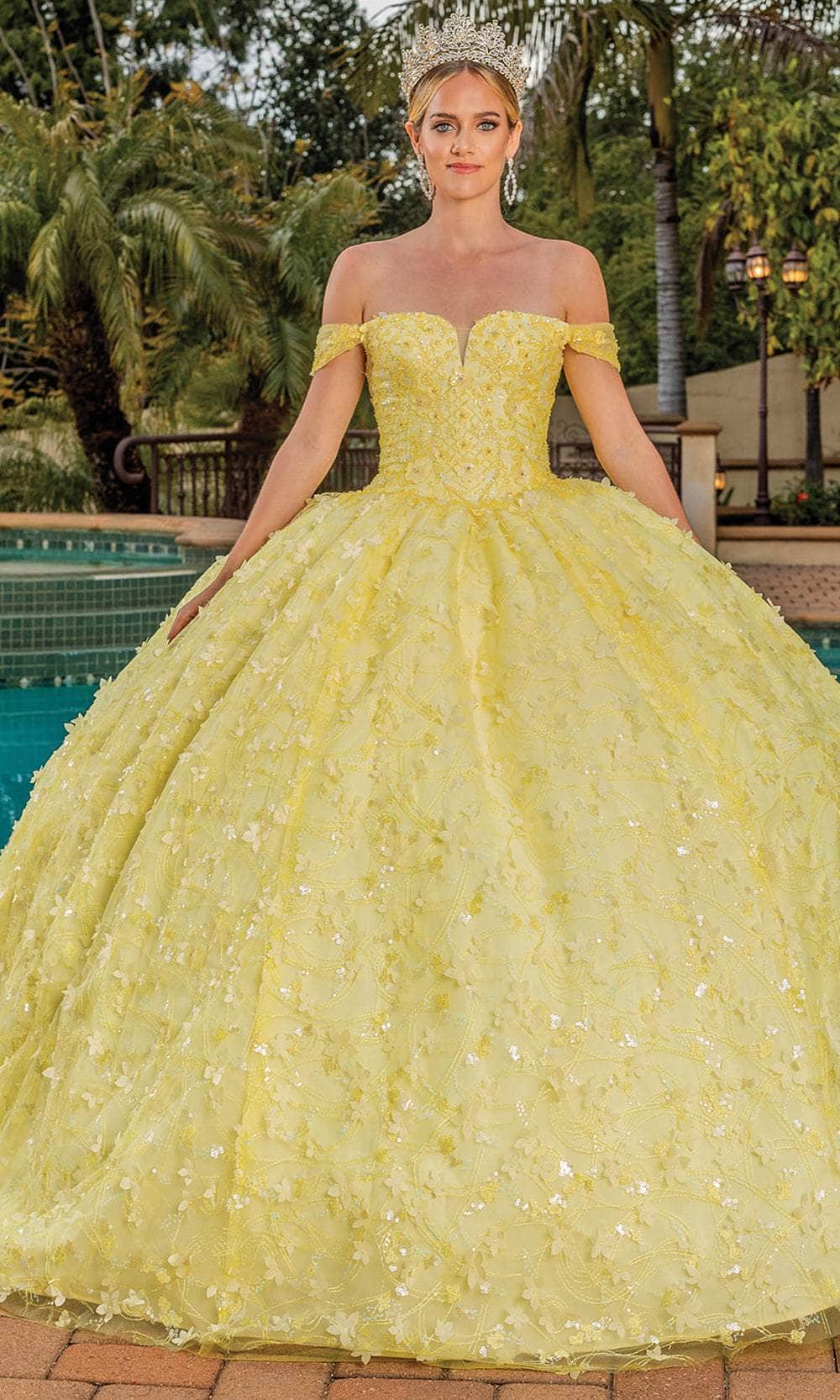 Yellow Quinceanera Dresses – Couture Candy